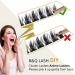 72 Cluster Lashes D Curl | Natural DIY D-MIX B22 Soft Fluffy Eyelash Extensions - Buy Online on SooperMarket.com