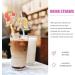 KICHOUSE 60pcs Disposable Straw Jumbo Straws Smoothie Straws Milk Beverage Drinking Straws Crafts Drinks - Buy Online on SooperMarket.com