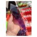 Crystal Tower Natural Amethyst Quartz Cluster Crystal Rod Point Specimen Scepter Power Gemstone Stone Collection (Size : 200-280g)