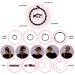 PRO Hair Tie - Easy-Release Clasp - Secure Hold - No Damage - Active Lifestyle - Glow Pack of 8 - Buy Online on SooperMarket.com