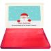 Personalised PEEKING SANTA Christmas Chocolate Selection Box Gift Hamper - Buy Online on SooperMarket.com