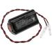 FITHOOD Battery Replacement for Yaskawa Motoman Manipulator Battery B Motoman Manipulator Battery R 3-142198-3 HW9470932-A 3/LS14500-1 3/LS14500-4 3/LS14500 142198 142198-1 (8100mAh/3.6V)