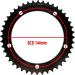 DECKAS Single Speed Chainring 144 BCD | 44T-56T Chain Ring for 7-12 Speed - Buy Online on SooperMarket.com