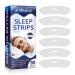 Moulis 90Pcs Sleep Strip Mouth Tape, Mouth Tape for Nose Breathing, Sleep Strips - Mouth Strips for Sleeping, Mouth Tape for Snoring - Improved Nighttime Sleeping and Instant Snoring Relief