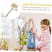 Alipis 27pcs Egg Twig Cutting Easter Egg Flower Arrangement Desk Top Decor Easter Ornament Diy Easter Eggs Easter Eggs Garland Hanging Easter Egg Tree Decoration Spray Iron Wire Beige 14.50X1.80X1.80CM - Buy Online on SooperMarket.com