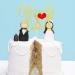 Arthsdite 1Pc Officially Done Cake Topper Divorce Cake Decoration Single Divorce Freedom Cake Topper for Broken Up Free at Last Bye Felicia Newly Unwed Party Decoration - Gold Glitter - Buy Online on SooperMarket.com