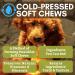 Wholistic Pet Organics Run Free Dog Joint Health Supplement - 120 Natural Hip and Joint Soft Chews for Mobility Support - Buy Online on SooperMarket.com