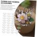 FOMIYES 100 Pcs Hairpin Accessories Applique Bride Flowers 1X1cmx2pcs Silverx2pcs - Buy Online on SooperMarket.com