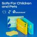 FOMIN Antibacterial Lemon Travel Soap Sheets - 300ct Dissolvable Hand Washing Mini Soap for Camping - Buy Online on SooperMarket.com