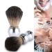 Premium Badger Hair Shaving Brush - Natural Skin-Friendly Brush with Silver Plastic Handle for Perfect Shave | Buy Internationally - Buy Online on SooperMarket.com