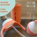 Set of 2 Glass Sippy Cups for Toddlers - The Luca | Mint Green & Indigo Purple | 8oz Spill-Proof Straw Cup | Silicone Straw | BPA-Free - Buy Online on SooperMarket.com