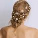 4 Starfish Hair Clips 2 Flower Hair Clips Wedding Accessories Diamond Hair Clips Elegant Non-Slip Hair Accessories for Girls Flower Girl - Buy Online on SooperMarket.com