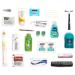 Premium Toiletry Travel Kit - 20 Piece Set for Quality Personal Care | TSA Approved Hygiene Essentials Bag for Unisex Travelers - Buy Online on SooperMarket.com