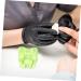 HAPINARY Nail Art Liquid Holder with cover tool manicure glass nail dish cup bracket nail art dish plate cup thicken nail dish with lid glass nail art cup Nail supplies Nail Manicure Tools 7x5.6cm Green - Buy Online on SooperMarket.com