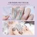 Saviland Gel Nail Polish Remover Foil Kit - 200pcs Nail Wraps with Cuticle Pusher | Gel Nail Polish Removal Kit for Home & Salon Use - Buy Online on SooperMarket.com
