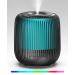 Jack & Rose Small Diffuser for Office Room Home, 140ml Air Diffuser, 7 Colors Changed Essential Oil Diffuser, Auto Off Function for Sleep Relax Work