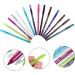 BELLIFFY 14pcs Eyeshadow Pencil Set Eyeliner Stamp Lip Liner Quick Drying Eyeliner Plastic - Buy Online on SooperMarket.com