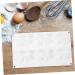 Cabilock Butterfly Fondant Cake Decoration Bowknot Silicone Mold Candle Molds Dessert Pastry 29X17CM White3 - Buy Online on SooperMarket.com