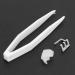 Hip Hop Tooth Brace Single Easy to Wear Durable for Parties Birthday Gift Copper Material Halloween Tooth Accessories (Silver) - Buy Online on SooperMarket.com
