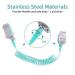Reflective Toddler Safety Leash with Key Lock - Anti Lost Wrist Link for Kids | 8.2 feet - Buy Online on SooperMarket.com