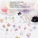 2 Boxes Nail Art Decoration Mixed Color Nail Rhinestones with Different Shapes Flatback Safe Nail Art Supplies for Girl Women Multifunctional DIY Nail Accessories for Home Salon - Buy Online on SooperMarket.com