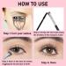 4PCS Mascara Fan Brush Set - Enhance Lower Lashes & Natural Lifted Effects | Smooth Apply No Clumping | Best Synthetic Fibre Lash Wand - Buy Online on SooperMarket.com