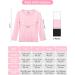 Cooraby 3 Pack Girls' Cotton Long Sleeve Thermal Tops with Lace - 4T Black White Light Pink - Buy Online on SooperMarket.com