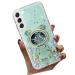 Tivenfezk Nadoli for Samsung Galaxy S21 Treibsand B r Astronaut Hidden Stand Shell caricature glitter astronaut stand soft silicone bling cell phone case transparent protective cover samsung galaxy s21 green