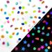 Yisscen Colorful Light Stones - 90 Bright Pebble Stones for Aquariums Children's Room D cor & Garden Walkways | Mixed Color Starfish & Shell Glow Stones - Buy Online on SooperMarket.com