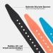 Appia Straps - 35cm Gray Tension Belts (2-Pack) with Strap Keeper for Bicycle Skiing and Camping - Durable TPU with Rust-Free Aluminum Buckle - Buy Online on SooperMarket.com