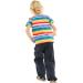 Mud Kingdom Little Boys Rainbow Stripe T-Shirt - Hot Pink, 12-18 Months - Buy Online on SooperMarket.com
