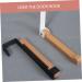 KOMBIUDA Door Hook Multi-Function Clothes Hook Over Door Towel Hook Towel Hangers Wall Coat Hanger Black Iron 17.5X16CM Black - Buy Online on SooperMarket.com
