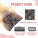 24 Seamless Human Hair Clip in Extensions - Natural Thick Straight Weft - 7 Pieces - T14/60+T14/60# - 100g - Women's Hair Extensions - Buy Online on SooperMarket.com