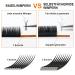 Self-Fan Eyelids CC-07-9 Easy Fan Lashes | 0.07 Strength CC Curl Volume Eyelash Extensions - 9mm Black - Buy Online on SooperMarket.com