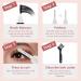 OWill Heated Eyelash Curler with Comb 7 s Quick Heated Lash Curler with 2 Temp Settings USB Rechargeable Electric Eyelash Curler Heated with Intelligent Power-Off Mode for All Eye Shapes and Lashes - Buy Online on SooperMarket.com