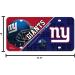Rico Industries NFL New York Giants License Plate - Unisex Metal Design Team Color Standard Size | Shop Now - Buy Online on SooperMarket.com