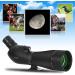 Gosky HD Spotting Scope 20-60x80mm with Tripod, Smartphone Adapter - Ideal for Bird Watching, Target Shooting, Hunting - BAK 4 Prism Spotter Scope for Wildlife Scenery - Buy Online on SooperMarket.com