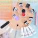 Cooserry Dip Powder Nail Kit with Drill - 8 Colors Starter Kit for French Nails Art Manicure DIY Salon - Buy Online on SooperMarket.com