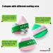 Manolyee Powder Puff For Face Powder | High-Density Flexible Blender Sponge Cosmetic Foundation Applicator Soft Triangle Face Puff For Wet And Dry Use Beauty Makeup Tools - Buy Online on SooperMarket.com