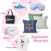Caregy Heat Transfer Vinyl for T-Shirts 12x10 - 36 Sheets HTV Bundle in 36 Colors - Buy Online on SooperMarket.com
