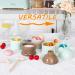 RosewineC 4-in-1 Portable Milk Powder Dispenser for Baby Feeding - 240ml Travel Storage Container - Buy Online on SooperMarket.com