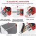 Huanyu 10in Hot Cutter Knife 250W - Foam Cutting Tool up to 932 F - Continuous Working for Sculpture, Sponge, Rope - DIY Styrofoam Carving - Buy Online on SooperMarket.com