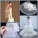Abbaoww 50 Yards Stiff Horsehair Braid - 5 Inch Polyester Boning for Wedding Dress Sewing - White - Buy Online on SooperMarket.com