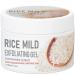 Rice Exfoliator Gel Mild Rice Face Scrub Large Capacity Body Scrub Improve Back Acne Soft Skin&Remove Dead Skin Deep Cleansing Hydrating Scrub Gel Body Exfoliator For Face&Hand Foot & Back 200ml