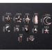 1 Box Japanese Nail Rivets Rose Gold Metal Nail Art Studs Shell Star Fish Conch Hollow Studs Multiple Shapes 3d Mixed Manicure Jewelry for Craft Diy Nails Decoration - Buy Online on SooperMarket.com