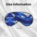 Blue Honduras Flag Sleep Mask | Adjustable & Breathable Eye Mask for Comfortable Sleep | International Shipping Available - Buy Online on SooperMarket.com
