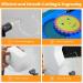 3-IN-1 Hot Wire Foam Cutter 8Pcs Electric Styrofoam Cutting Tools Kit 18W Polystyrene Cutter Styrofoam Cutting Pen with Adaptor for Foam Carving& Cutting DIY Crafts Best Halloween Christmas Gifts Z15 - Buy Online on SooperMarket.com