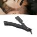 Foldable beard blade knife holder beard made of acrylic beard hinging holder handle beard blade manual razor handle made of acrylic foldable stainless steel folding bare handle for hairdresser
