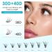 SISILILY 280pcs Lash Clusters - Fluffy 30D & 40D Individual Eyelash Extensions with Bond Seal Remover & Tweezers - Mega D Curl False Eyelashes Kit for International Shipping - Buy Online on SooperMarket.com