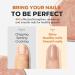 Modelones 15ml 8-in-1 Nail Strengthener & Ridge Filling Base Coat Nail Polish Repair Kit Nail Growth Treatment for Thin and Damaged Nails Gold Glow - Buy Online on SooperMarket.com